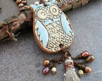 Whimsical Owl Bead Etsy