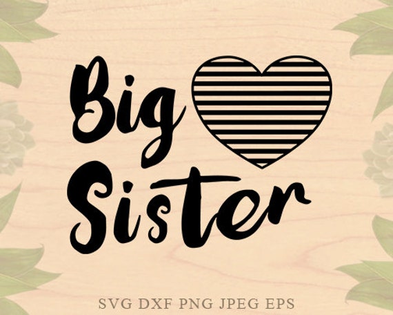 Free Svg Sisters By Heart File For Cricut : Valentine's Day Cut File