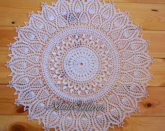 Home & Living Home Décor crochet doilies white