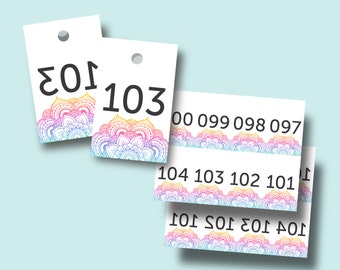 1-400 Live Sales Numbers, Regular & Reversed