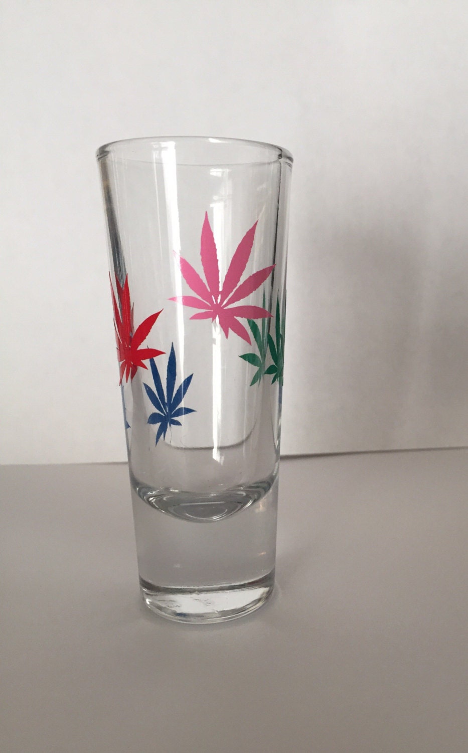 Marijuana leaf shot glasses cannabis shot glass weed shot