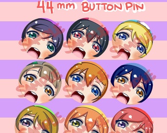 LL! 44mm Photobomb Button Pins