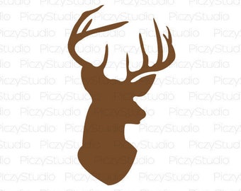 80% OFF Sale Deer head svg, Deer SVG, Svg Files, Silhouette Files, Svg Instant Download, Svg Design File, Southern svg, Hunting Svg,