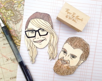 Custom Face Magnet Set,Best Friend Birthday Gift,Birthday Gift for Friend,Best Friend Gift, Friend Gift,Funny Birthday Gift,Custom Portrait