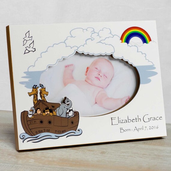 Personalized Baby Picture Frame Baby Boy Picture Frame New