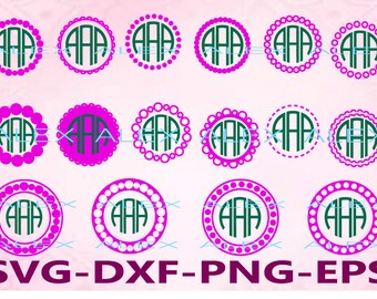 70% OFF, Circle Monogram Frames SVG, Circle Monogram svg, Monogram Frame svg, png, eps, dxf, Circle Frames, Circle Frames SVG, Round Svg