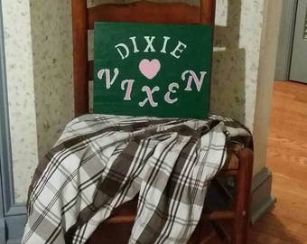 Dixie Vixen Sign