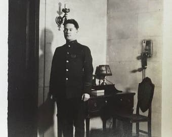 Vintage Photo "Hotel Concierge", Photography, Paper Ephemera, Snapshot, Old Photo, Collectibles #24