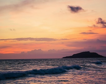 Beautiful sunset in Mazatlan
