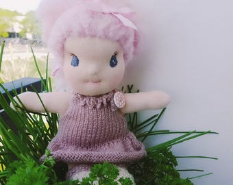 Rosi, doll type Waldorf 24 cm tall