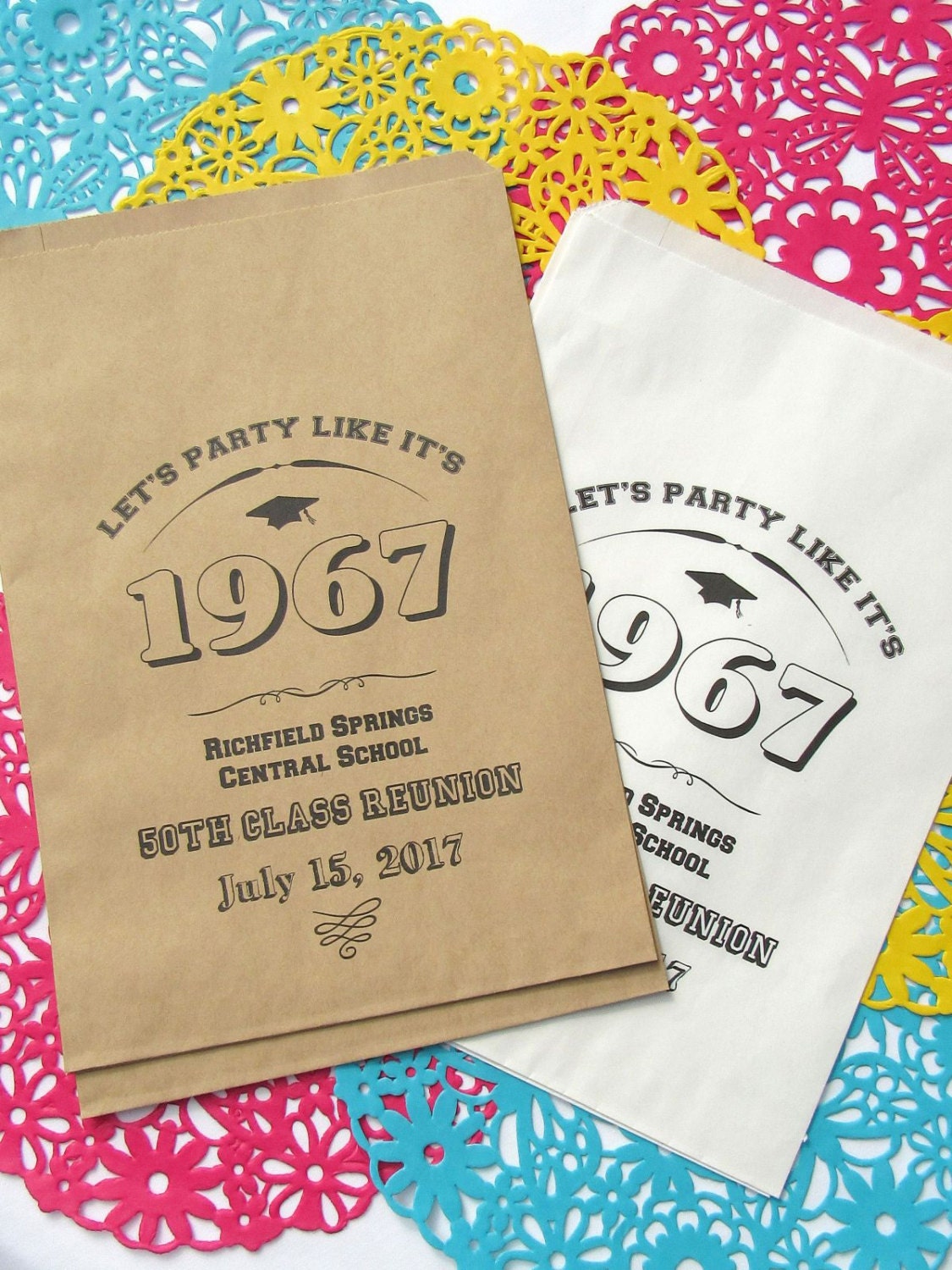 Class Reunion Favors Class Reunion Bags Favors Class