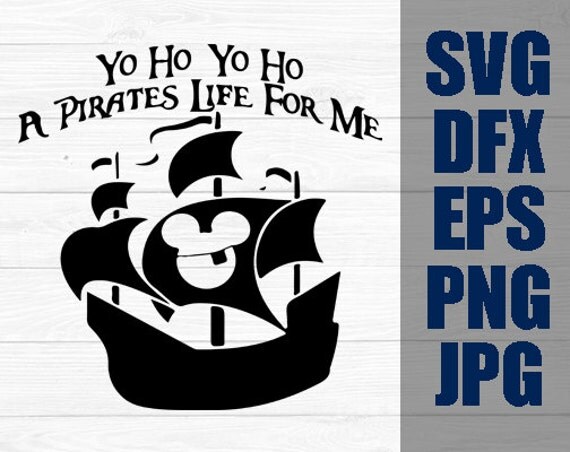 Download Pirate's Life SVG Disney Iron On Decal Cutting File by ...