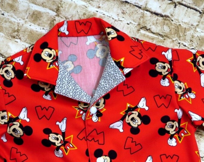 Toddler Mickey Mouse Shirt - Disney Birthday Party - Disney Shirt - Toddler Boy Clothes - Toddler Boy Shirt - Little Boys - 2T to 10 yrs