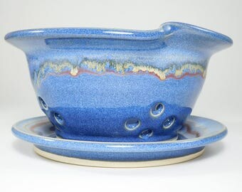 Ceramic Colander - Berry Bowl Colander - Fruit Bowl - Clay Berry Basket - Ceramic Berry Bowl - Pottery Colander - Colander - In Stock