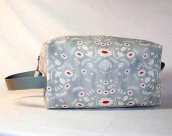 Wildflowers on Pale Grey Project Bag