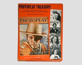 Vintage Photoplay Book, Photoplay Treasury, Photoplay Magazine, Nostalgia, Vintage Book, Hollywood Stars, Vintage Hollywood, Movie Stars