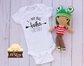 Baby Onesie/Bodysuit/ Baby gift/ Baby shower/Infant/Baby Clothing /Big Brother/Little Brother/ Coming Home Outfit