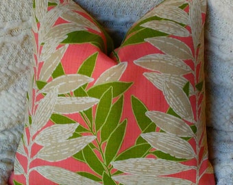 NEW Two18 x 18 Key West Palms Pillow Covers Stunning