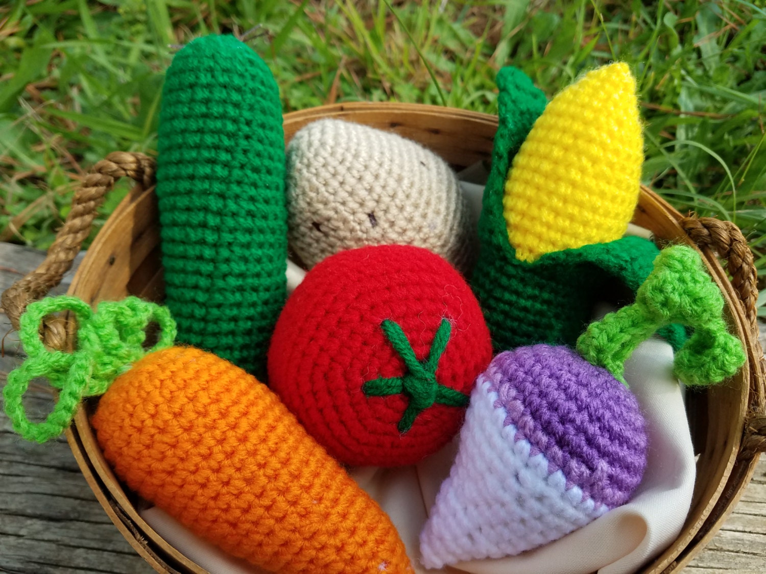 Crochet Vegetables