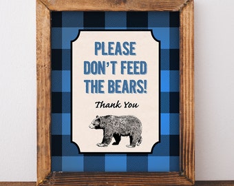 Dont feed the bears | Etsy