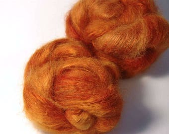 HANA Kidmohair Silk in Fire Lily - One of a Kind