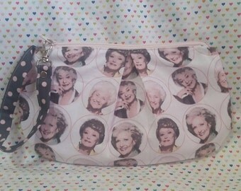 Golden Girls inspired Clutch Style bag