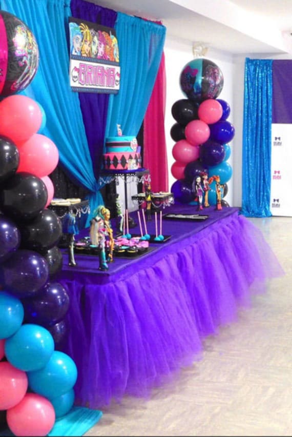 Custom Tutu Table Skirt, Candy Buffet Skirt, Centerpiece, Head Table Skirt Il_570xn