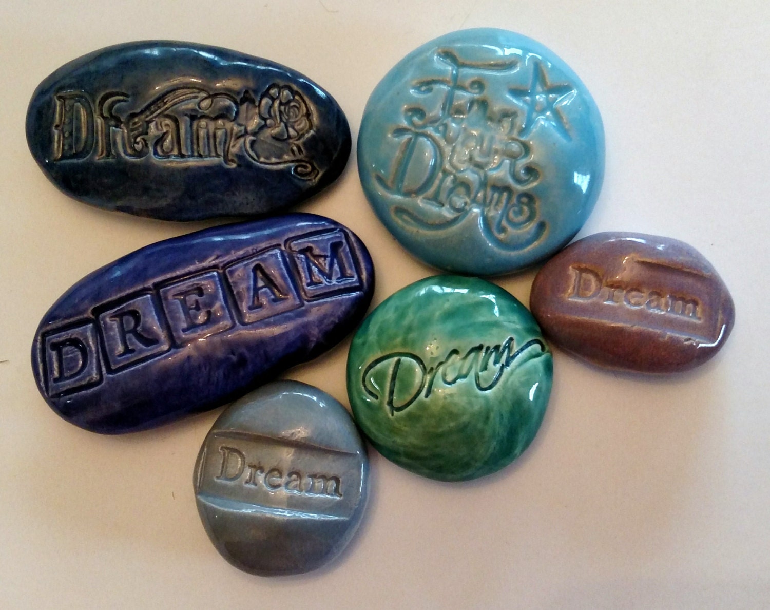 DREAM COLLECTION Pocket Stones Inspirational Art Pieces by