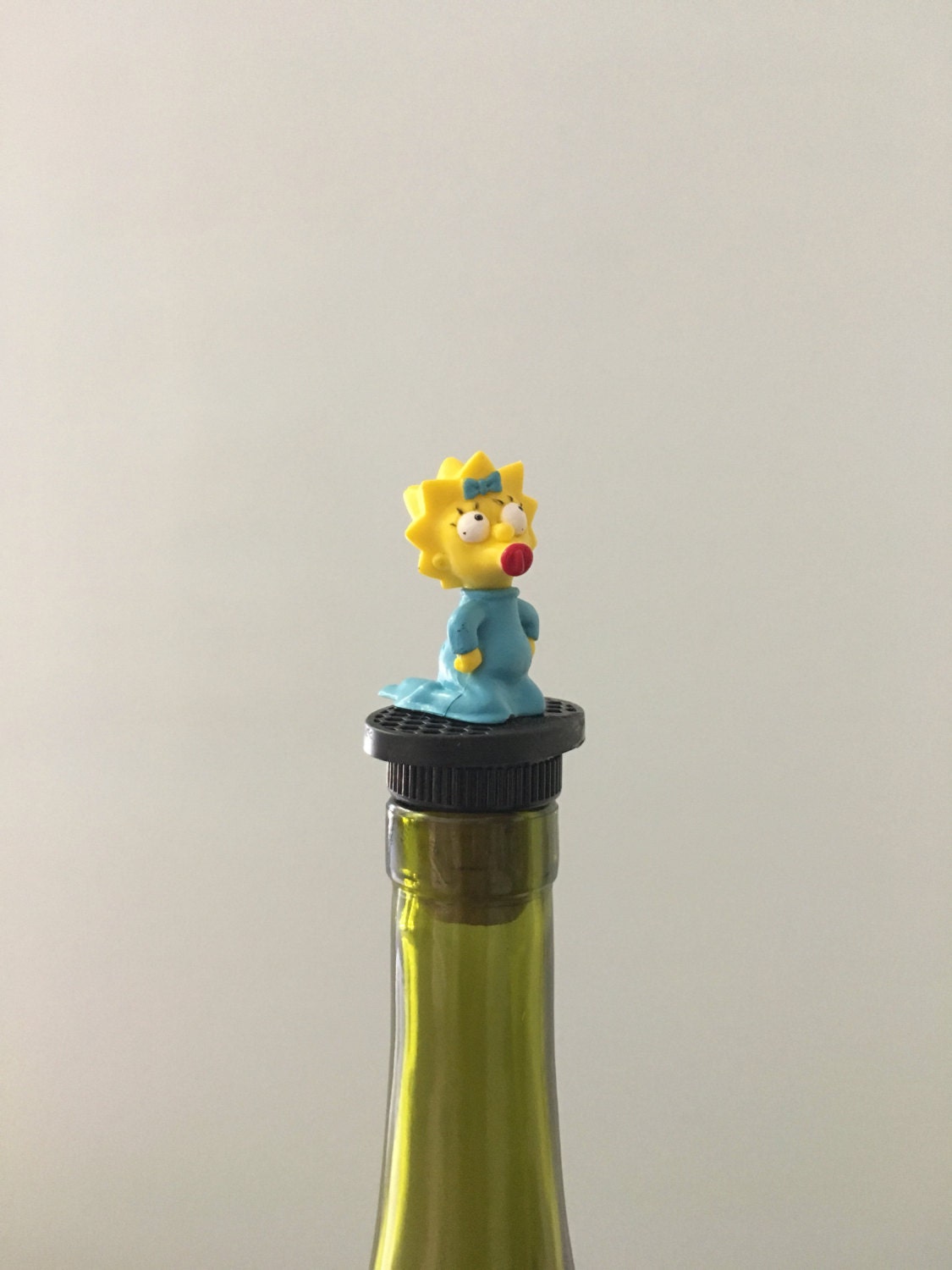 Simpsons Wine Stopper Baby Maggie Simpson by TheDecorativeCompany