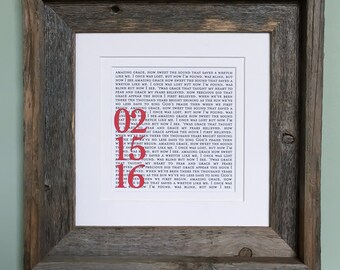 Wedding Gift for Groom from Bride, Wedding Gift for Bride from Groom, Wedding Gift for Son, Wedding Gift for Daughter: Printed Vows 8X8
