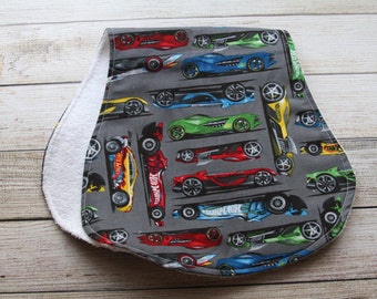 Hot Wheels Burp Cloth