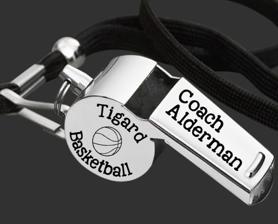 Coach Whistle | Coach Gift | Gift for Coach | Coach Appreciation | Appreciation Gift | Engraved Coach Whistle | Korena Loves