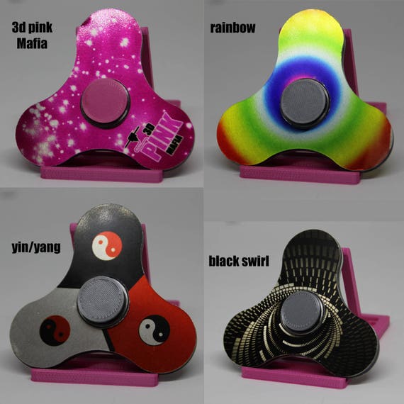Laser Cut Fidget Spinners. Custom options available.