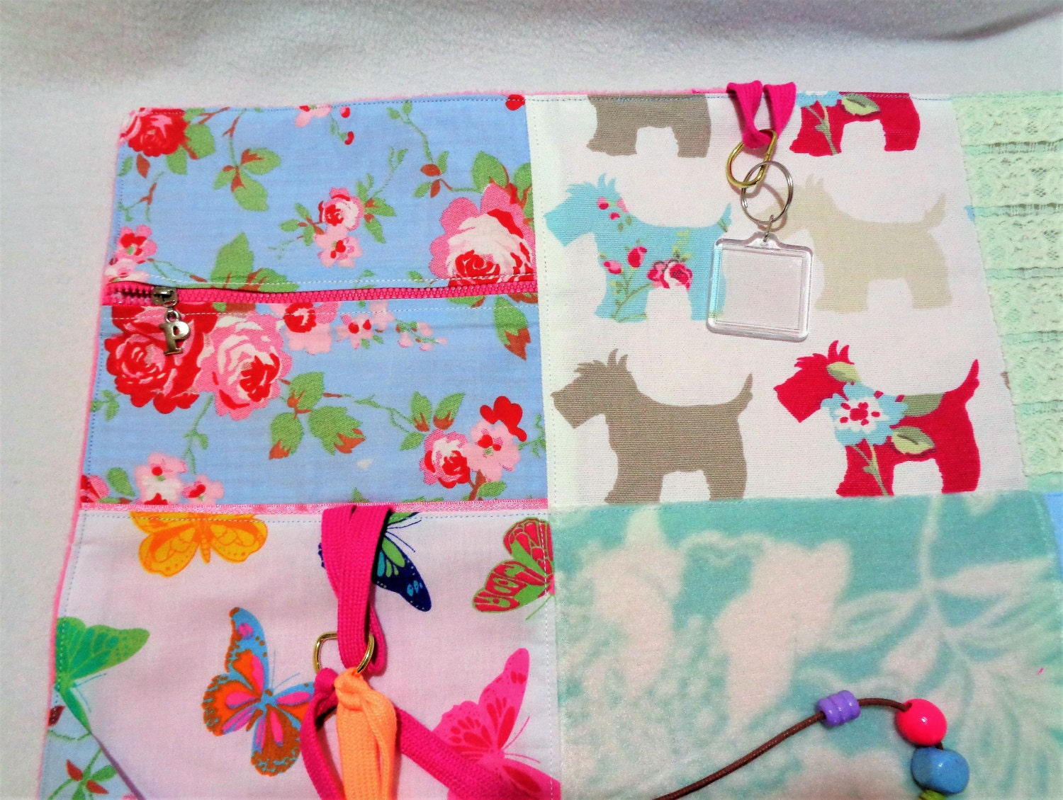 Dementia Alzheimer's Fiddle Blanket Fidget Quilt Lap