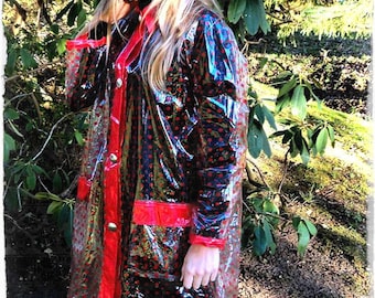 Waterproof Transparent 60/70's Vintage Sixties