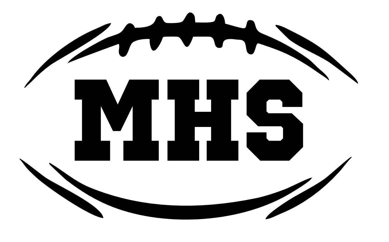 Custom Football Decal Sports Decal Personlized Decal