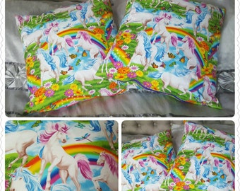 Rainbow cushion | Etsy