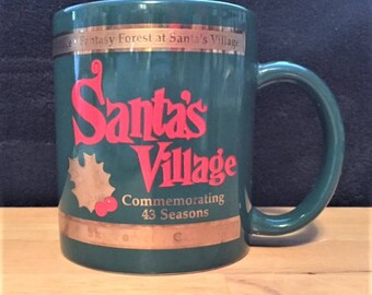 Santa's Village 43rd Season Commemorative ceramic mug