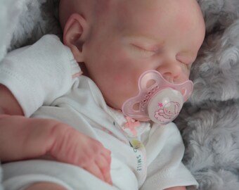 TWIN B by Bonnie Brown Reborn Baby Doll with Certificate of Authenticity NO HAIR... to be made