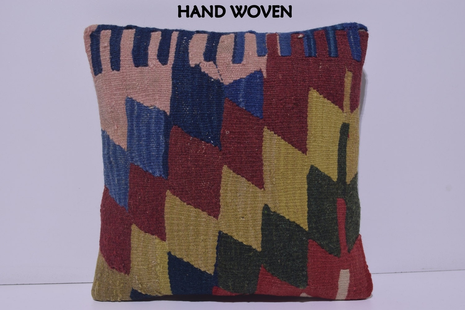 floral decorative pillow red throw pillow brown kilim pillow