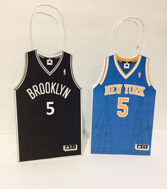 Basketball Jersey Favor Bags