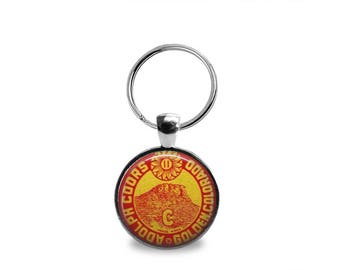 Vintage Coors Beer Key Chain