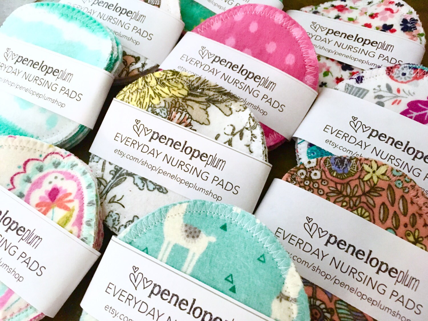 Nursing Pads 5 pairs Breast Pads Large 5 inch or 4 inch