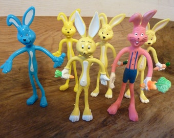 Easter bunny toy | Etsy