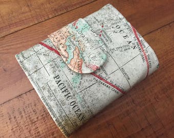 Interchangeable Needle Case - Knitting Clutch Wallet for Interchangeable circular needles organizer made to order