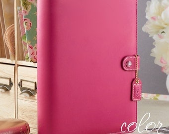 Webster's Pages Fuchsia Pink Color Crush A5 Planner Binder Complete Kit NONDATED Calendar Pages - IN STOCK