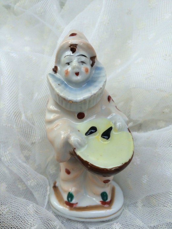 Vintage clown toothpick holderMade in Occupied Japan