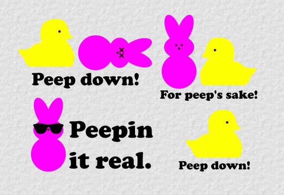 Download Easter Peeps Quotes SVG dxf eps pdf png svg studio3