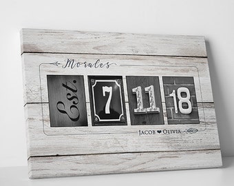 Custom Wedding Guest Book Alternative Wedding Guest Book Canvas Wedding Tree Guestbook Sign Gallery Wrapped Canvas - 5W