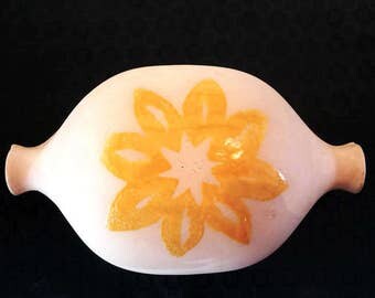 "Cocotte" Beauce Quebec Canada style papillote never used (new C50 - E) ceramic made by ceramist Jean Cartier.